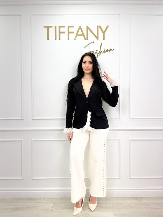 Sacou Miki Black/White