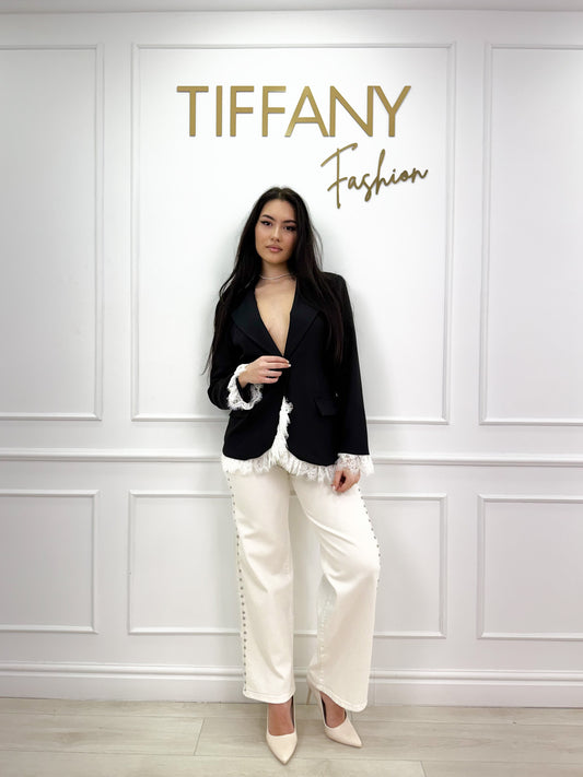 Sacou Miki Black/White