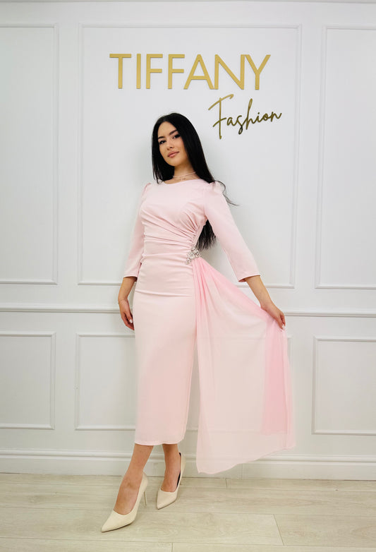 Rochie Pembe Roze