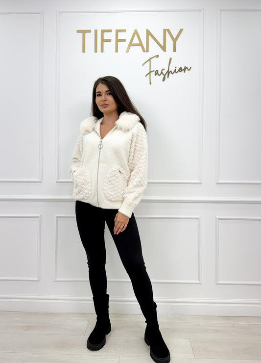 Cardigan Zoe White