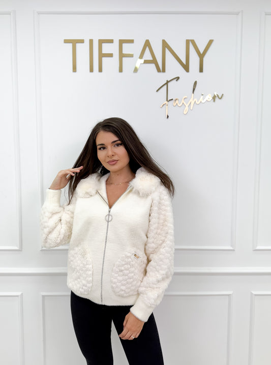Cardigan Zoe White