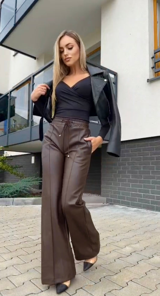 Pantaloni Moko Brown