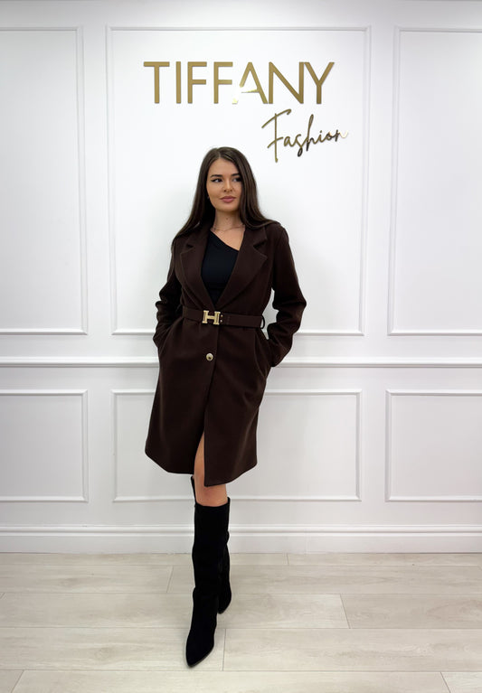 Palton Mino Dark Brown