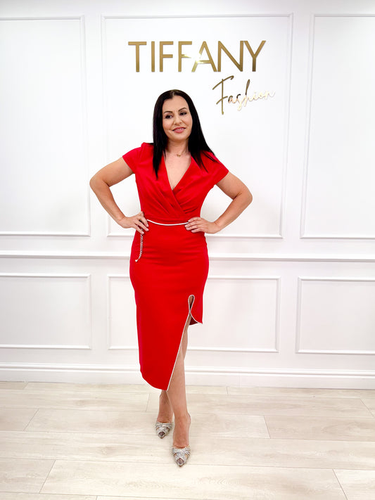 Rochie Afra Red
