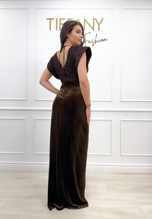 Rochie Vera Brown