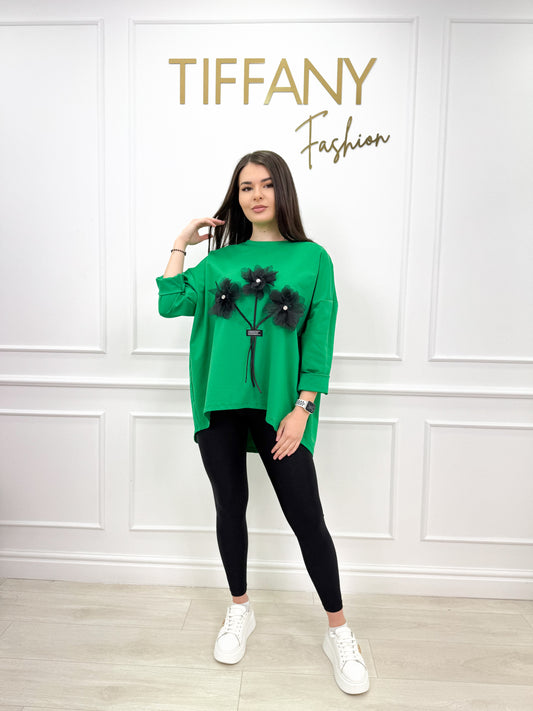 Bluza Amis Dark Green