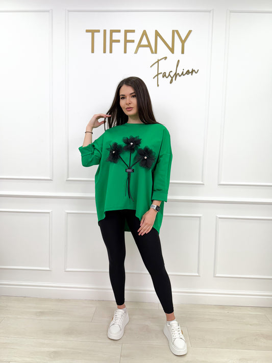 Bluza Amis Dark Green