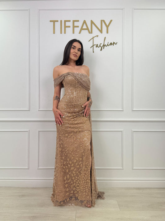 Rochie Leea Gold