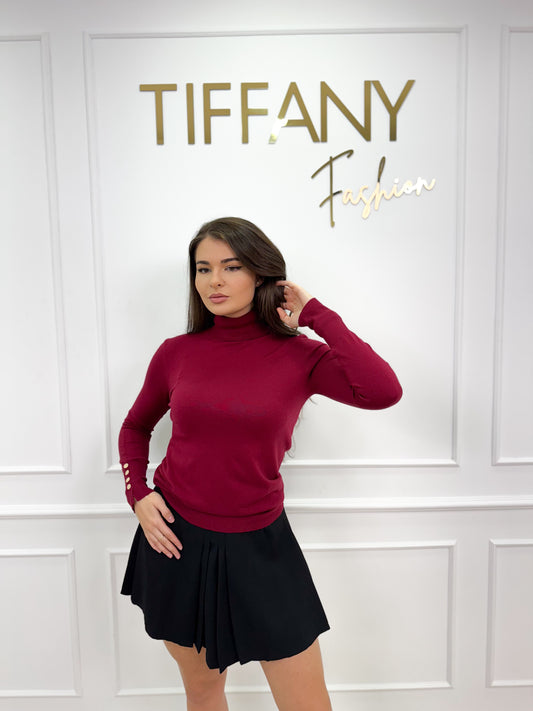 Bluza Fany Burgundy