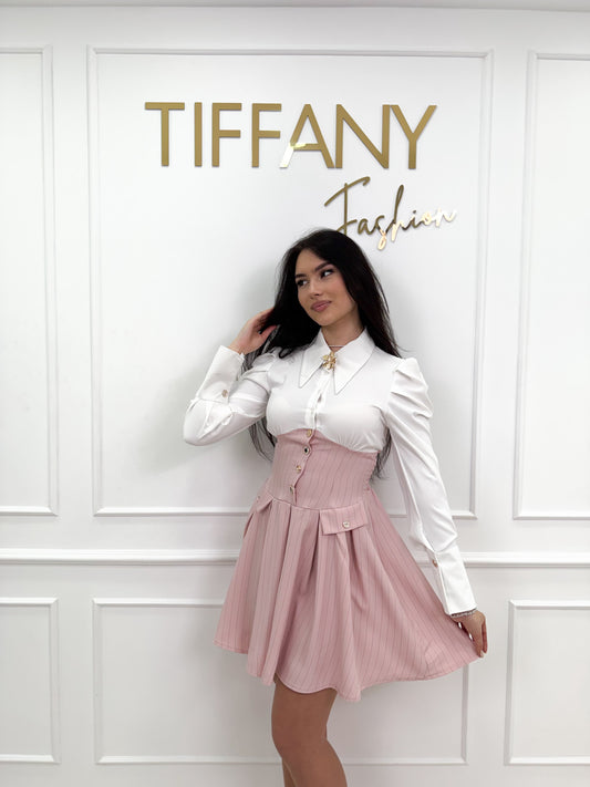 Rochie Anett Roze