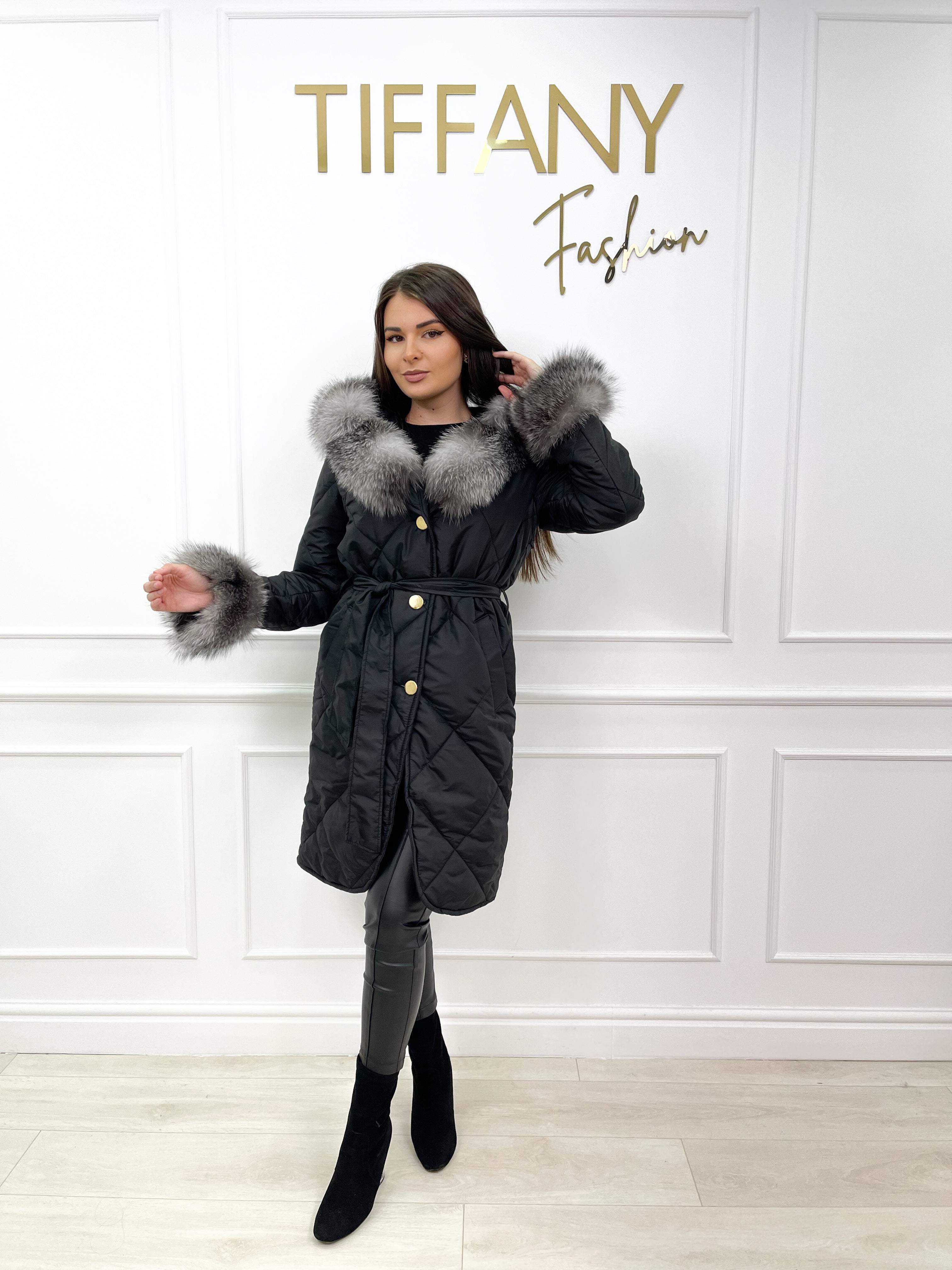 Geaca Blana Naturala Viva Gray Geaca Blana Naturala Viva Gray