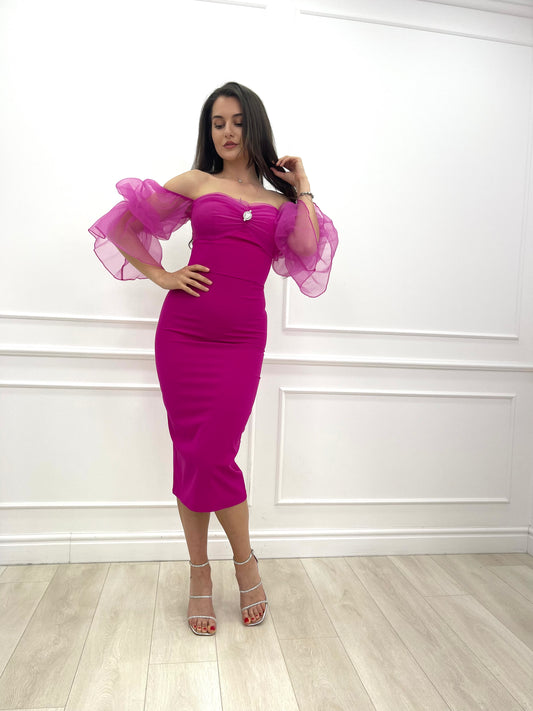 Rochie Dori Fuchsia