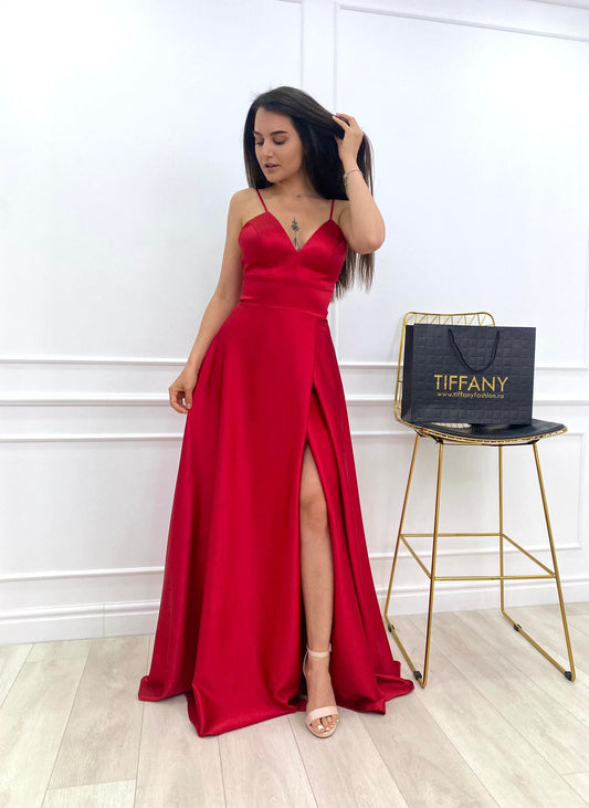 Rochie Delia Red