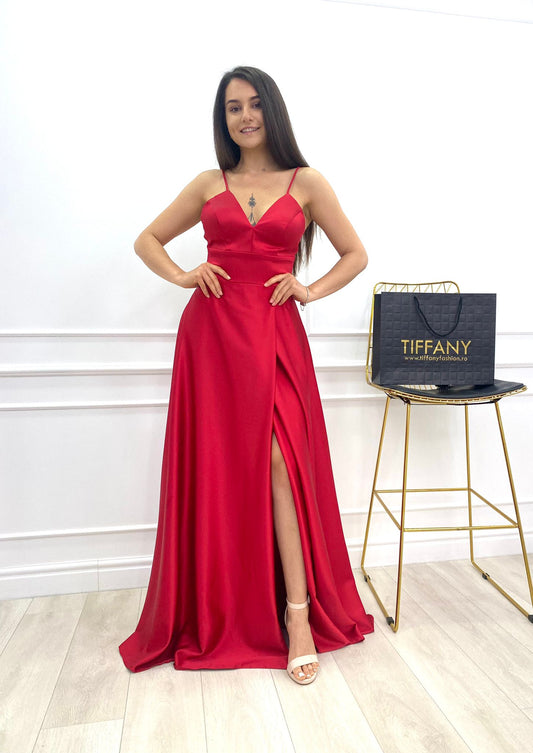 Rochie Delia Red