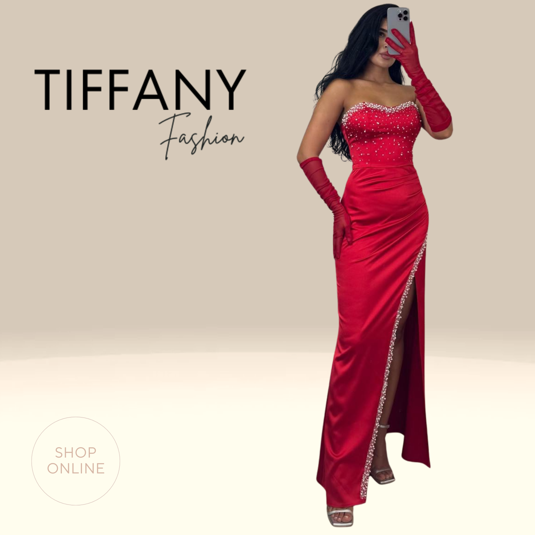 Rochie Polly Red