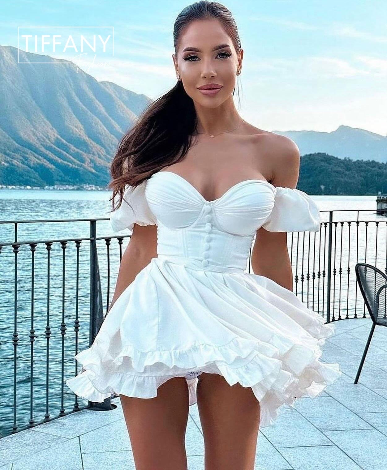 Rochie Vegas White