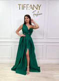 Rochie Zyna Green