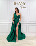 Rochie Zyna Green