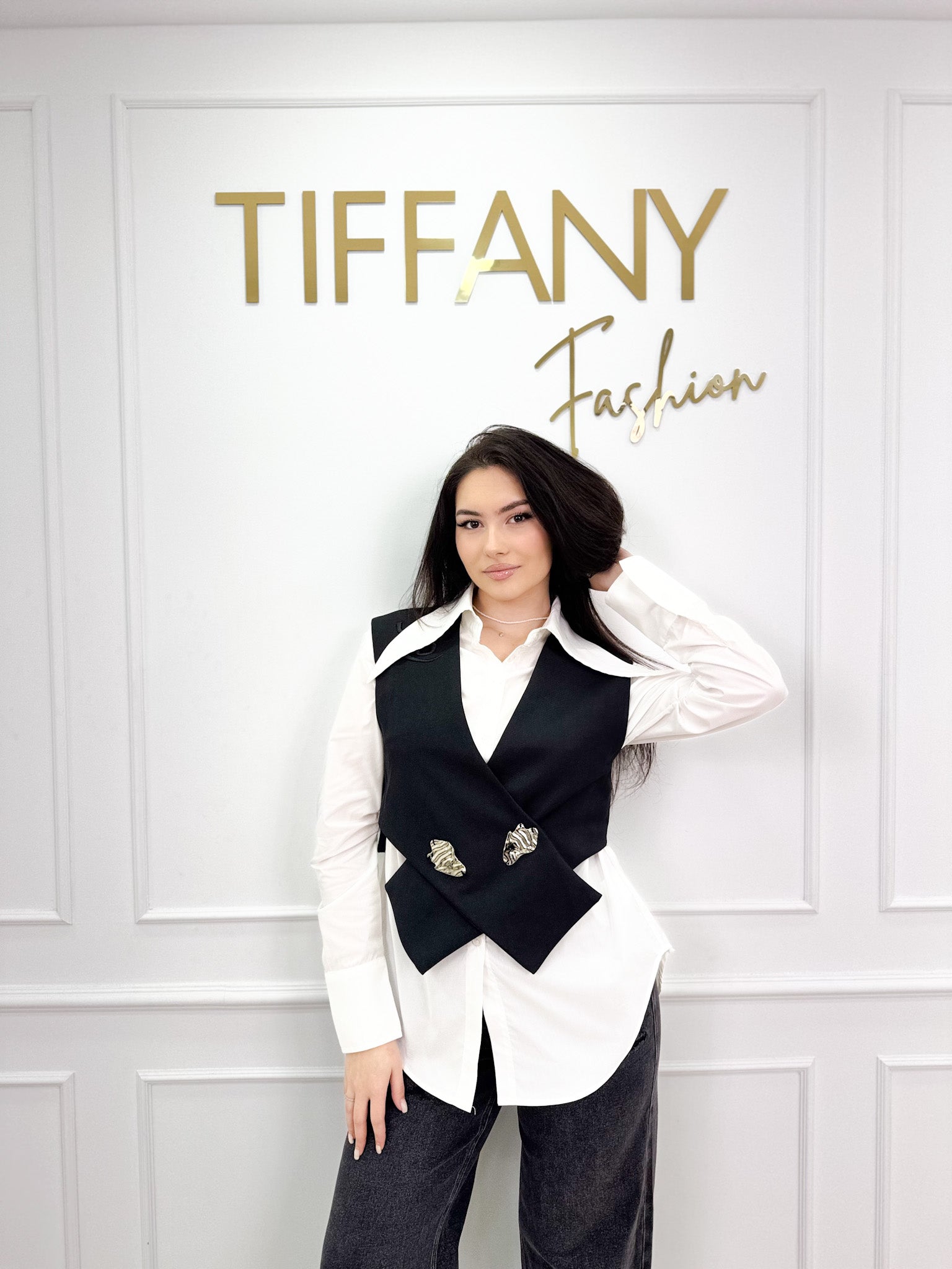 Camasa Dery White 2 in 1