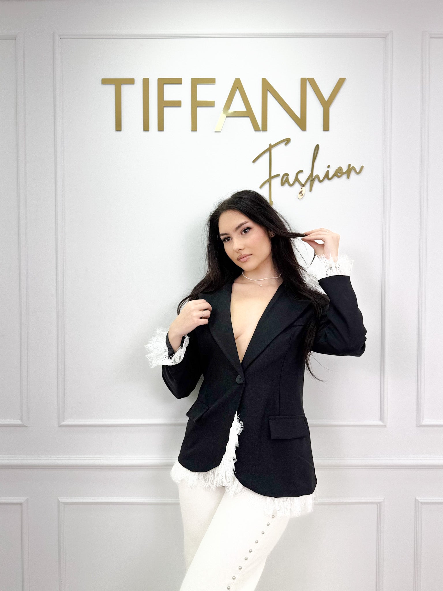 Sacou Miki Black/White