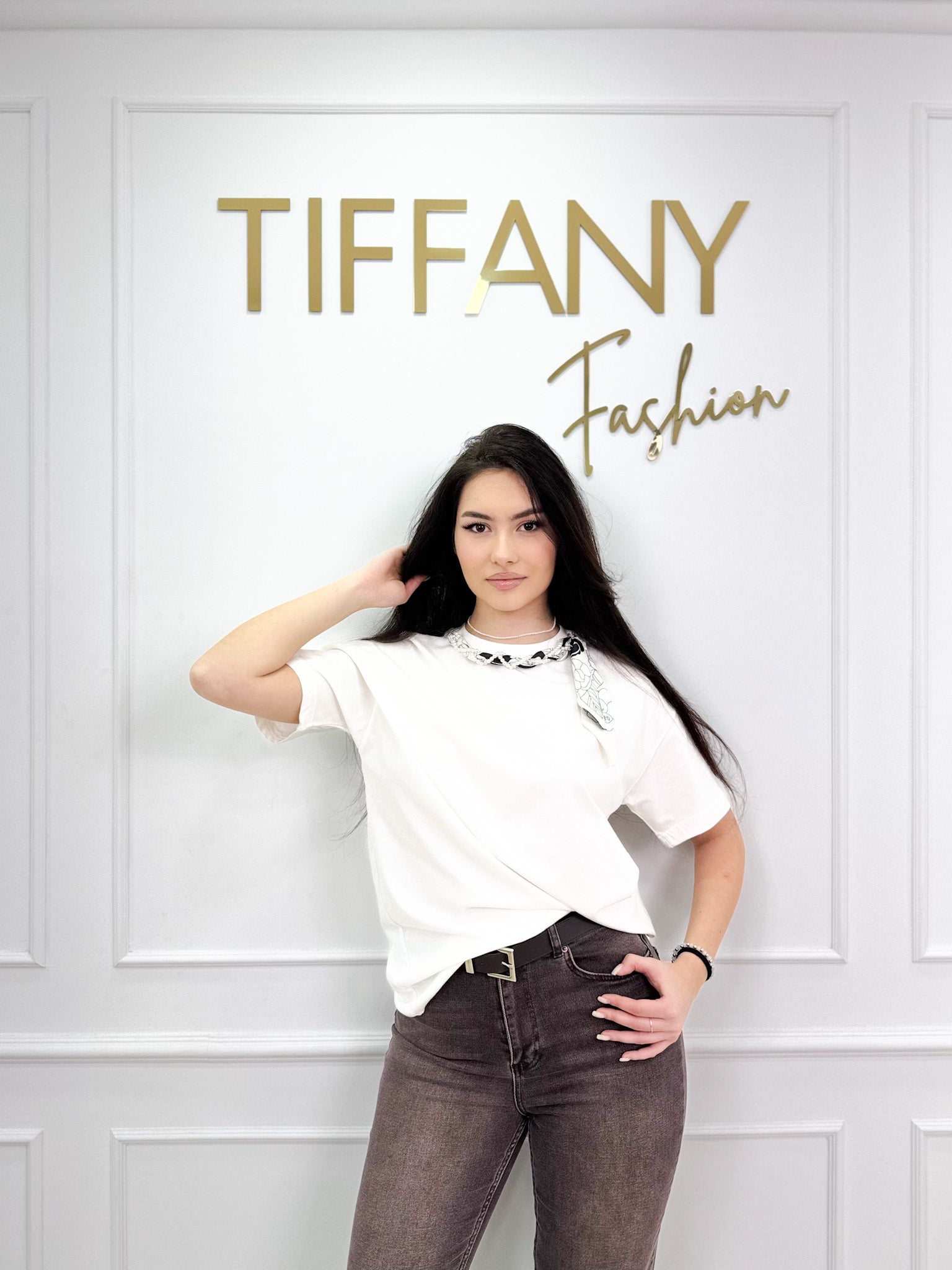 Tricou Veve White