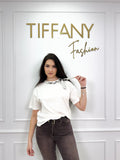 Tricou Veve White