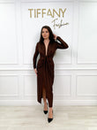 Rochie Alesi Brown