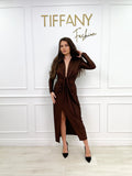 Rochie Alesi Brown