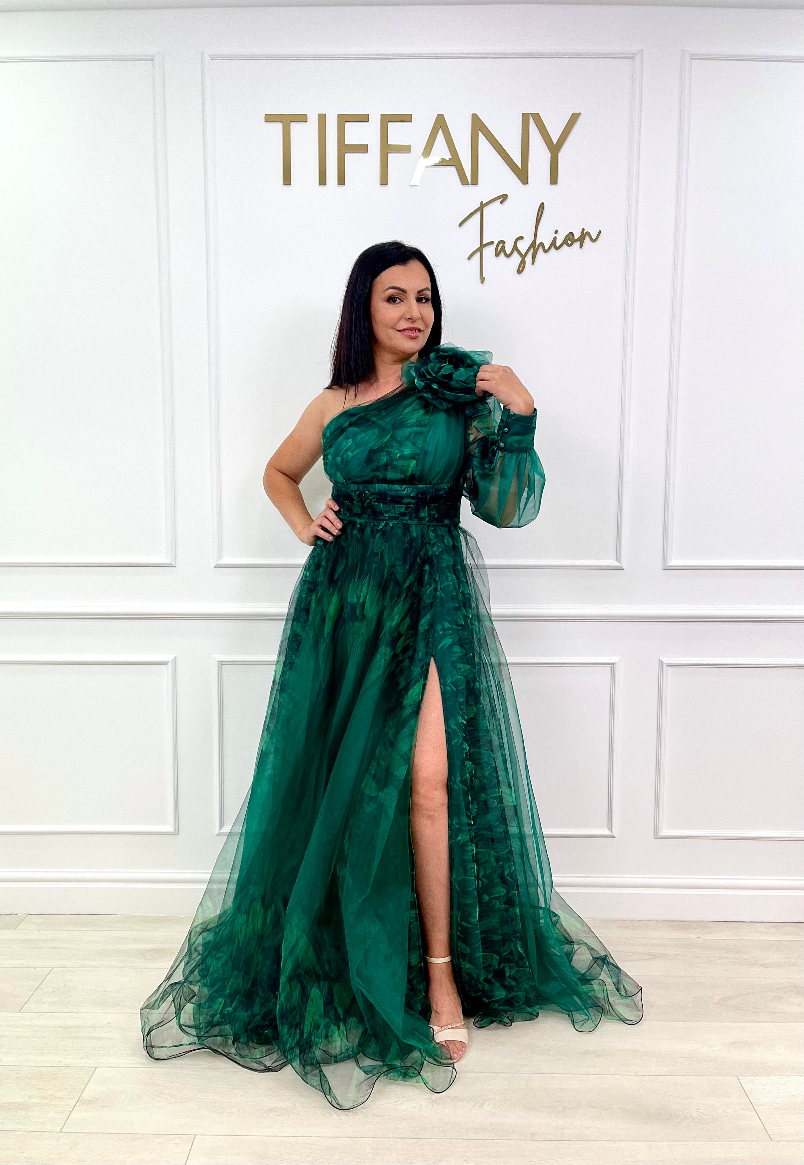 Rochie Rania Green