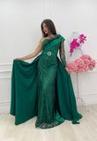 Rochie Isse Green