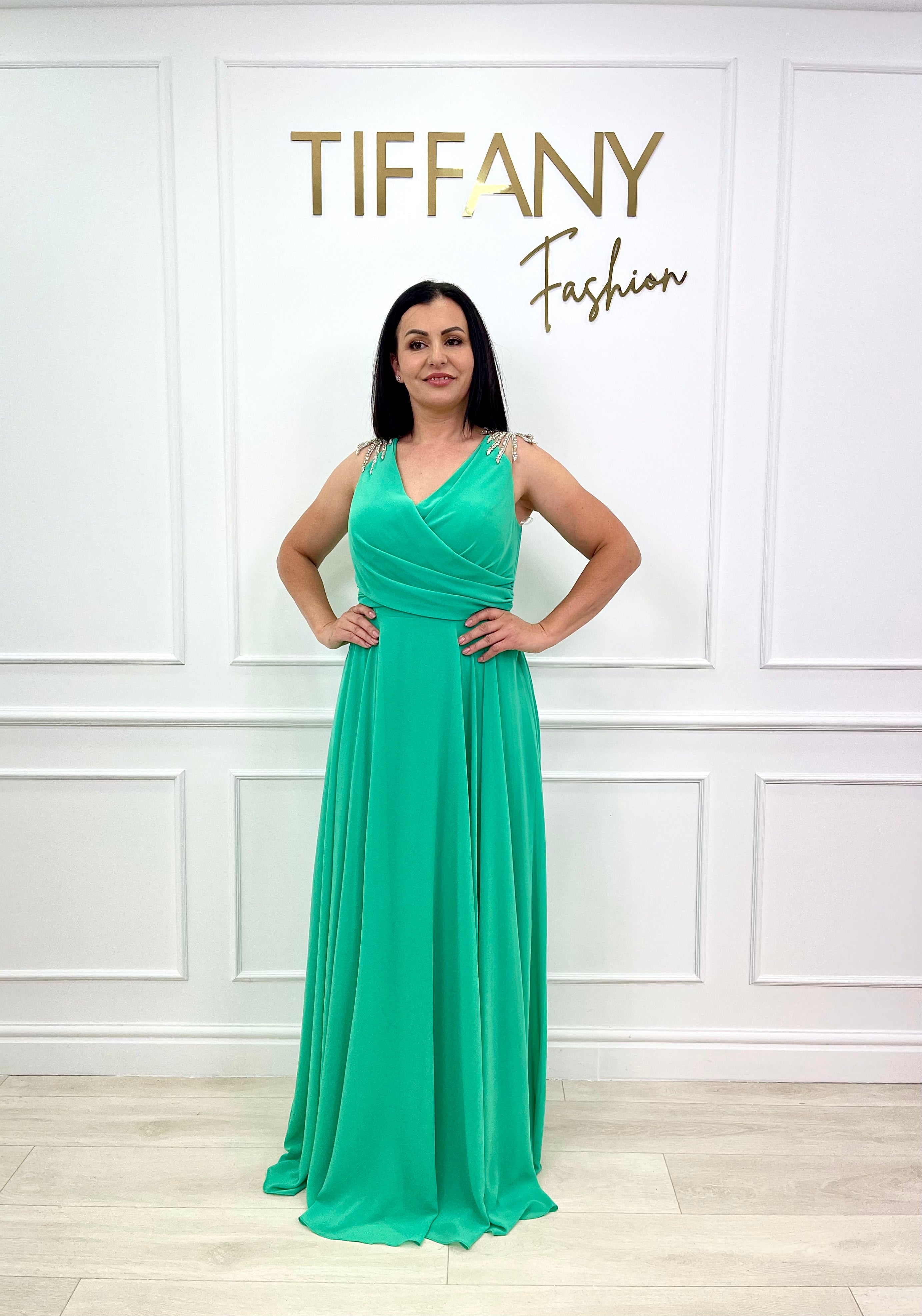 Rochie Modesa Green