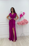 Rochie Fissya Fuchsia