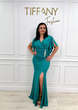 Rochie Talia Green