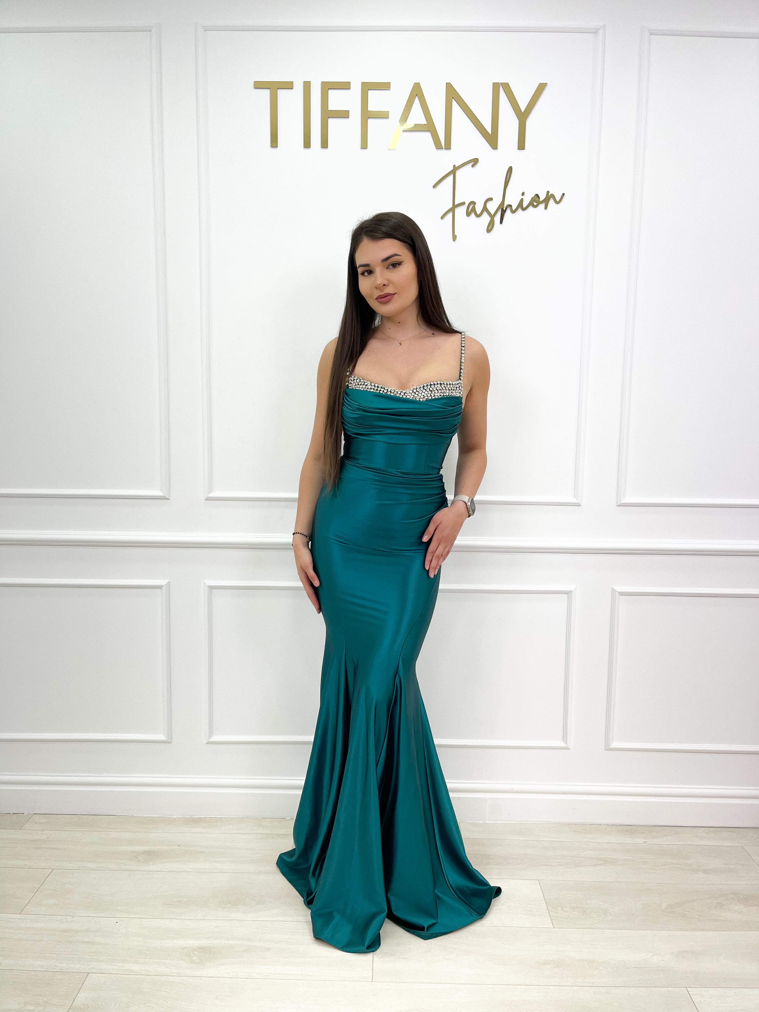 Rochie Lisse Green