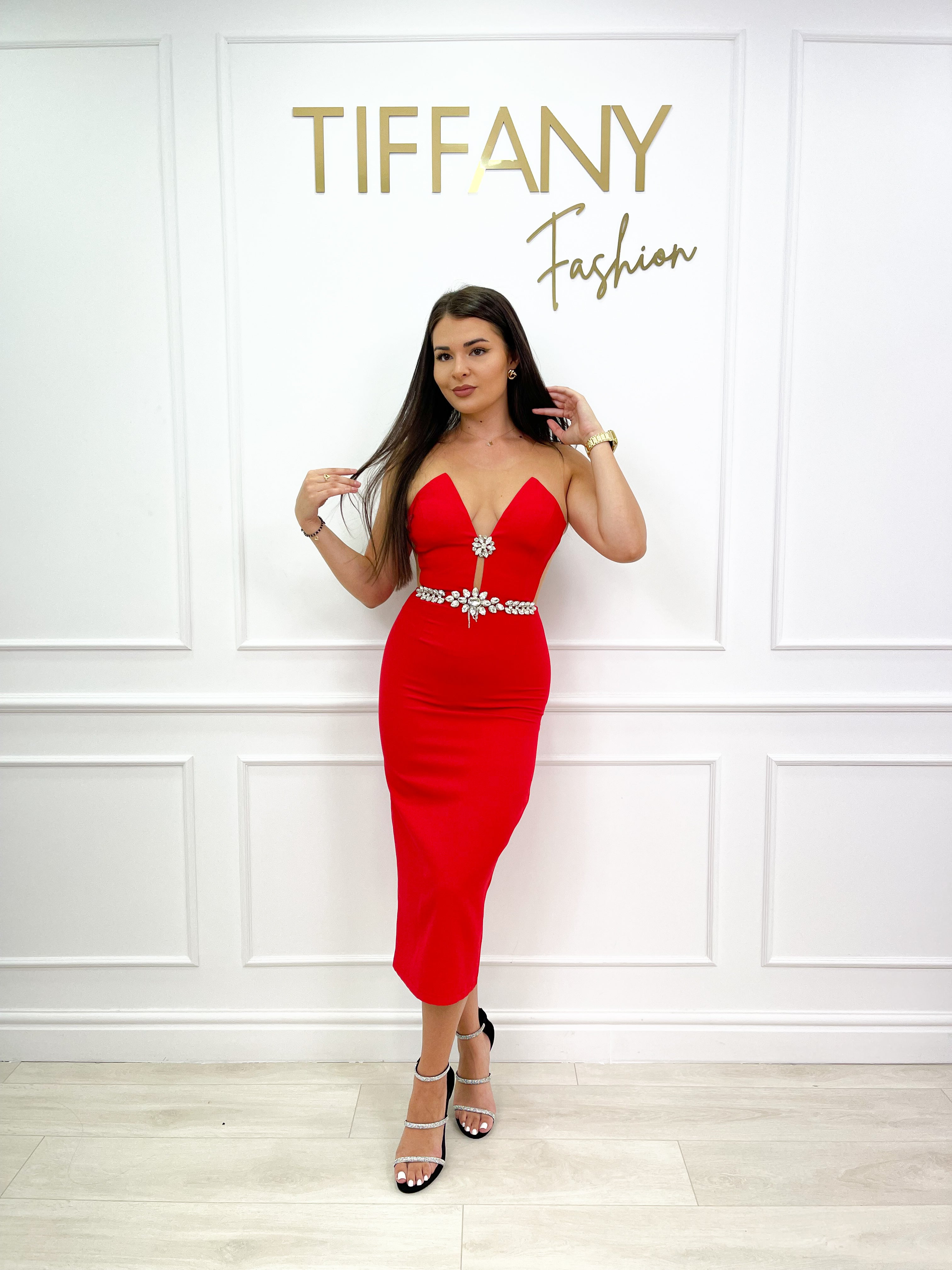 Rochie Candy Red