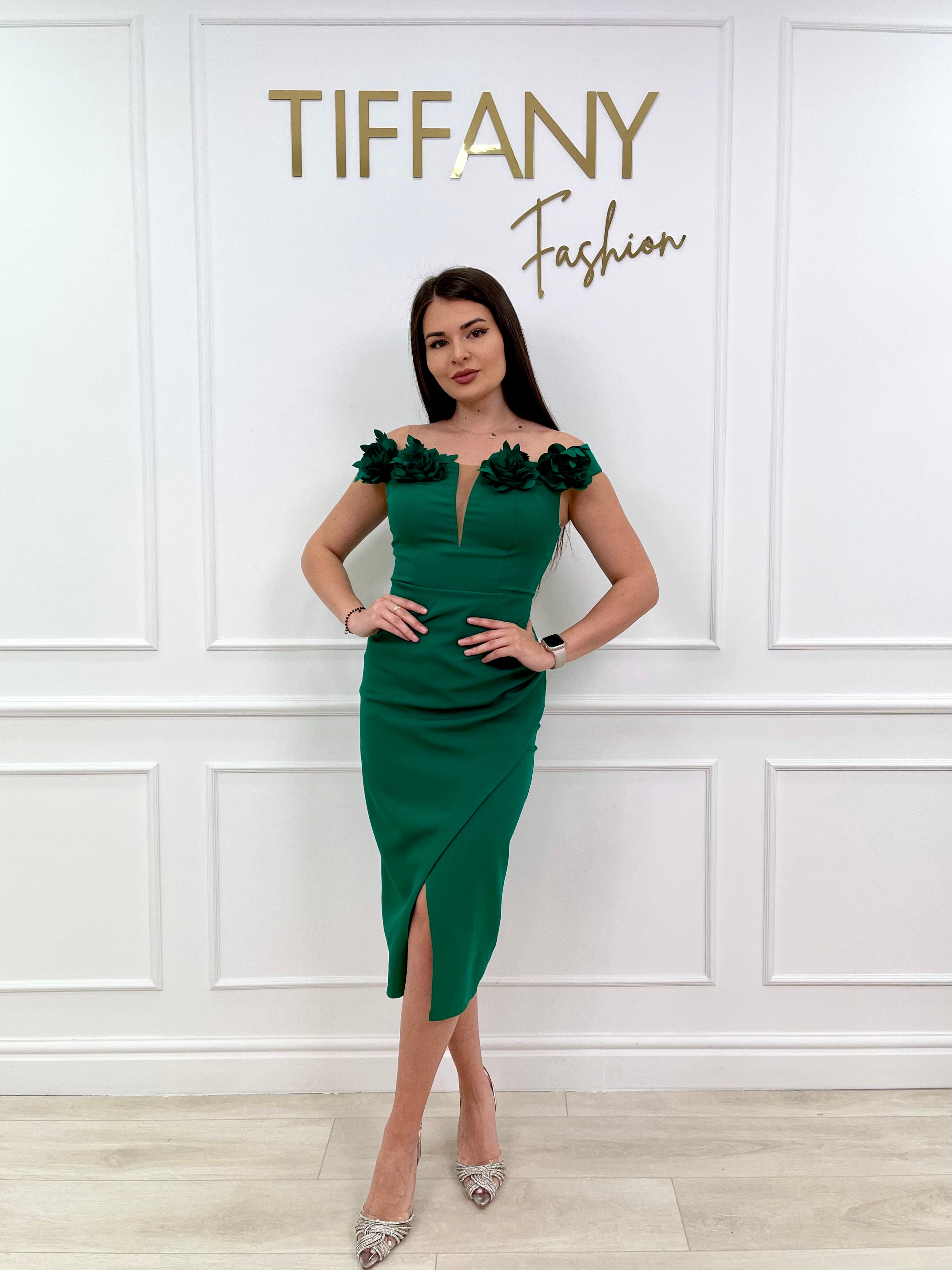 Rochie Dorra Green