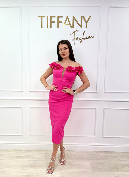 Rochie Dorra Fuchsia