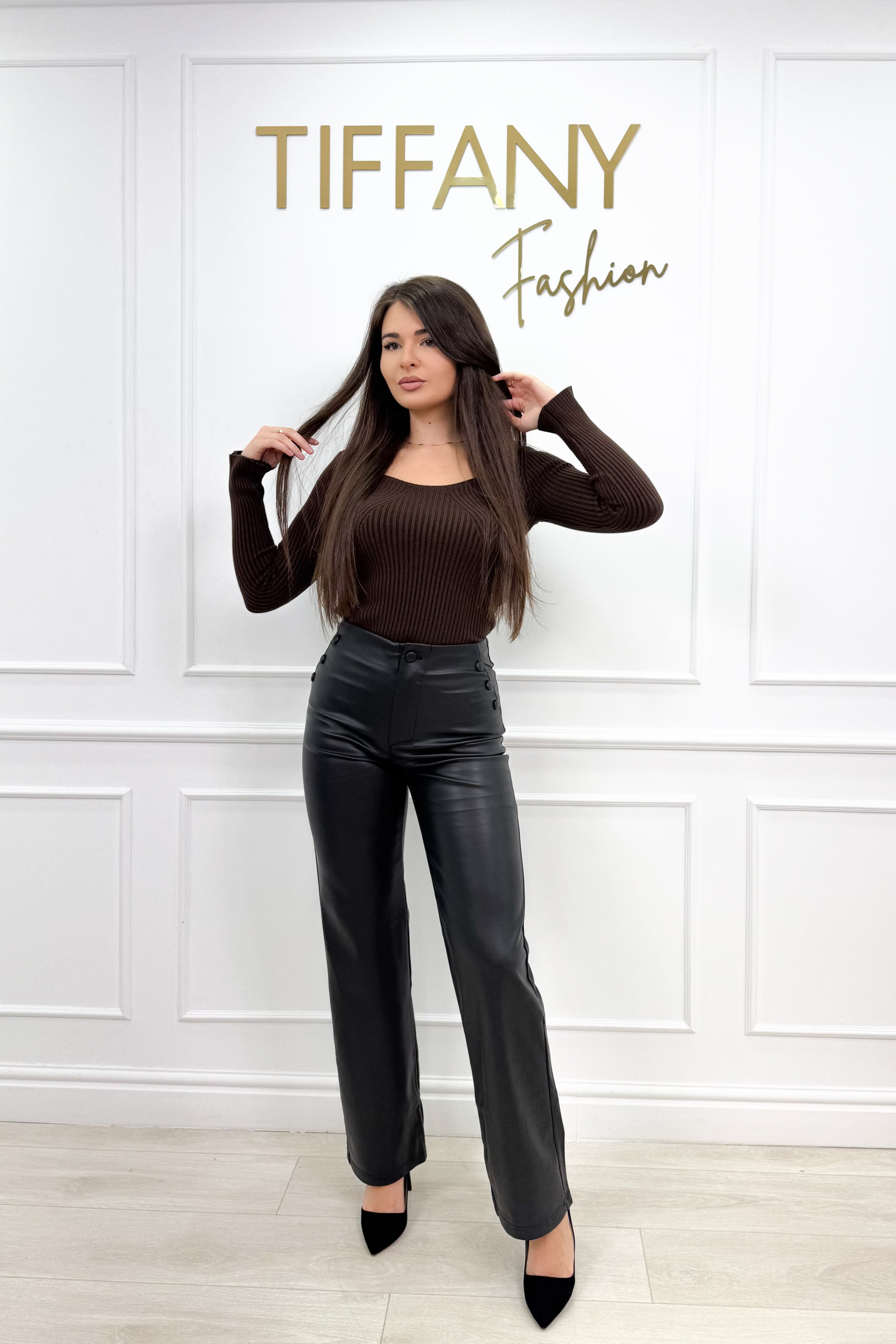 Pantaloni Vlady Black