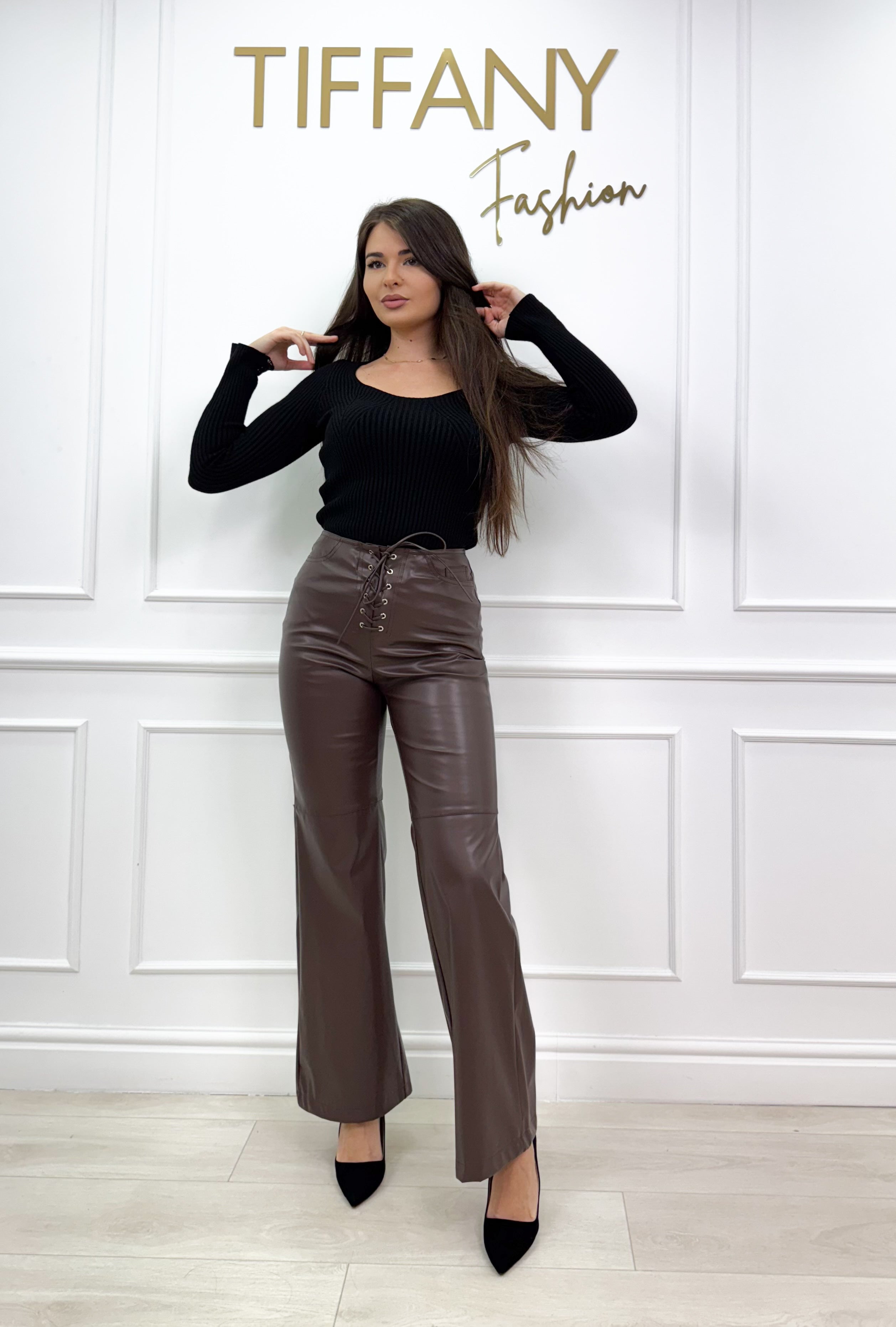 Pantaloni Brianna Brown