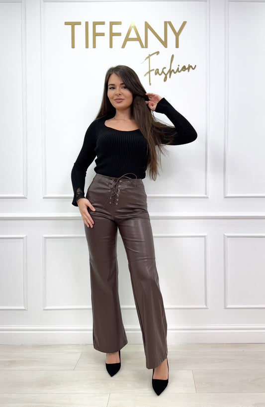 Pantaloni Brianna Brown