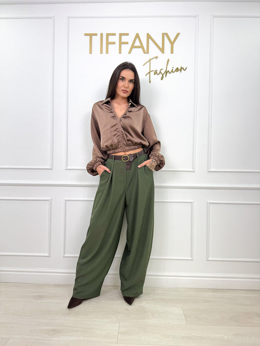 Pantaloni Tive Kaki