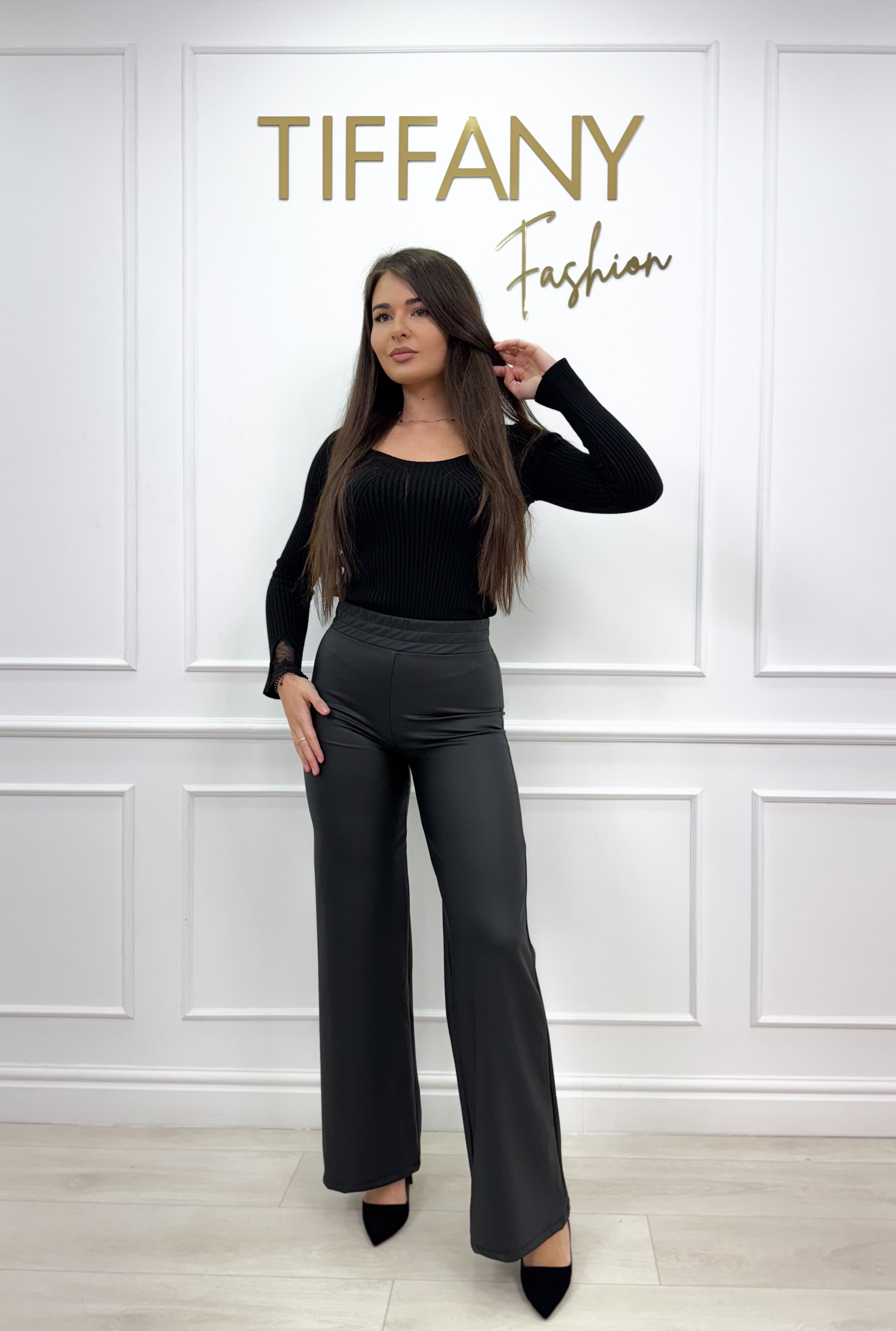 Pantaloni Moris Black