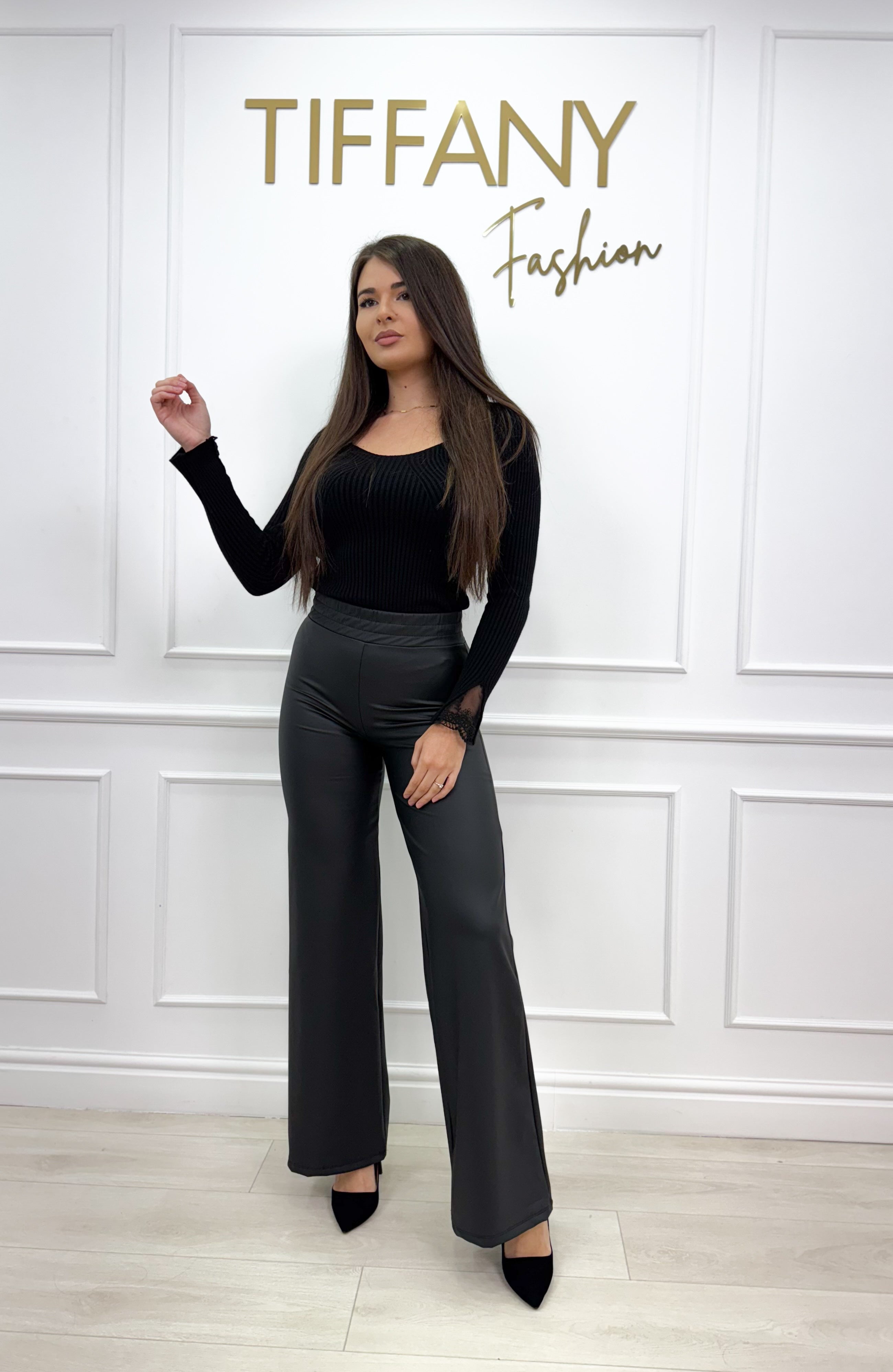 Pantaloni Moris Black