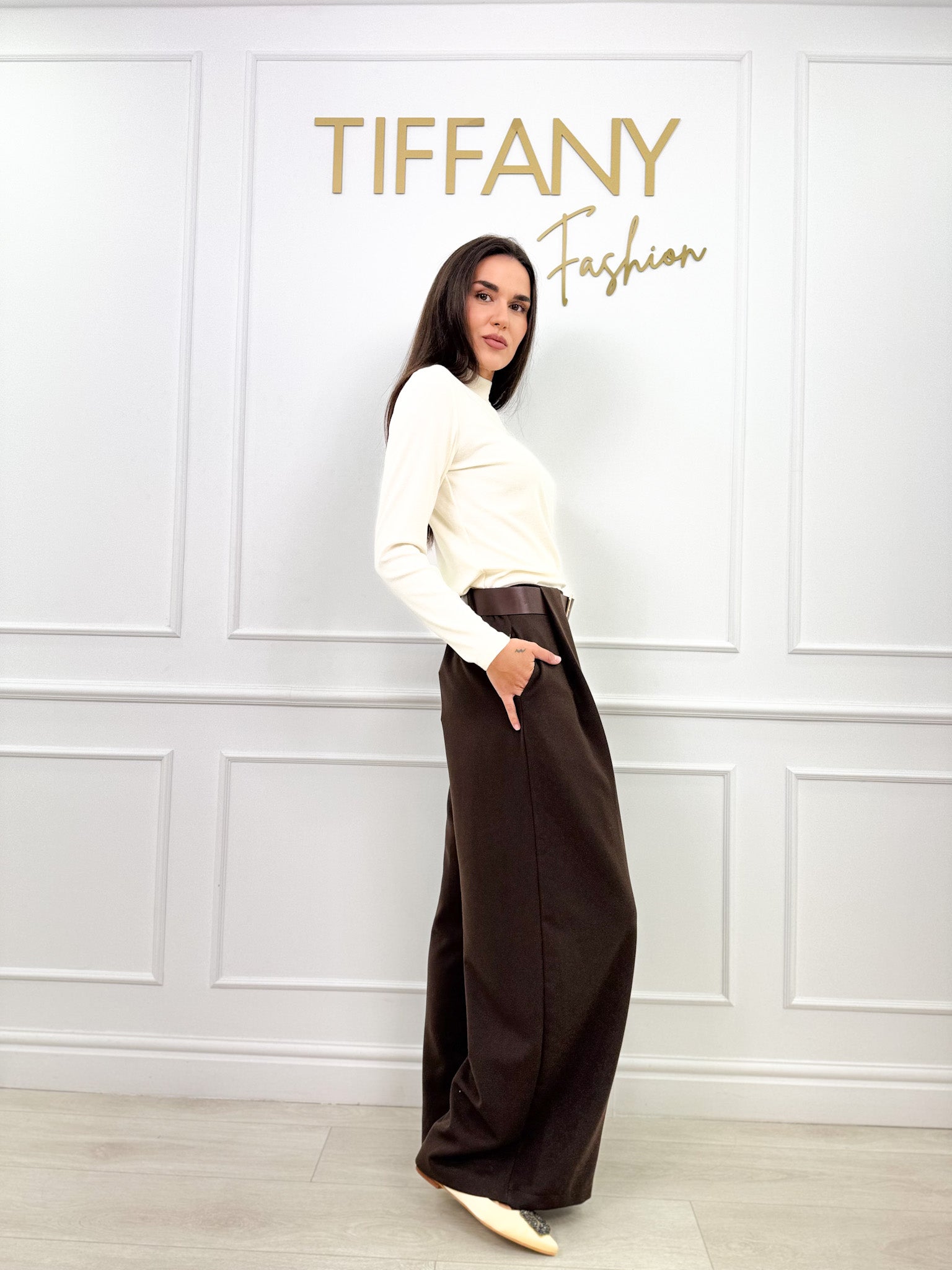 Pantaloni Limi Brown