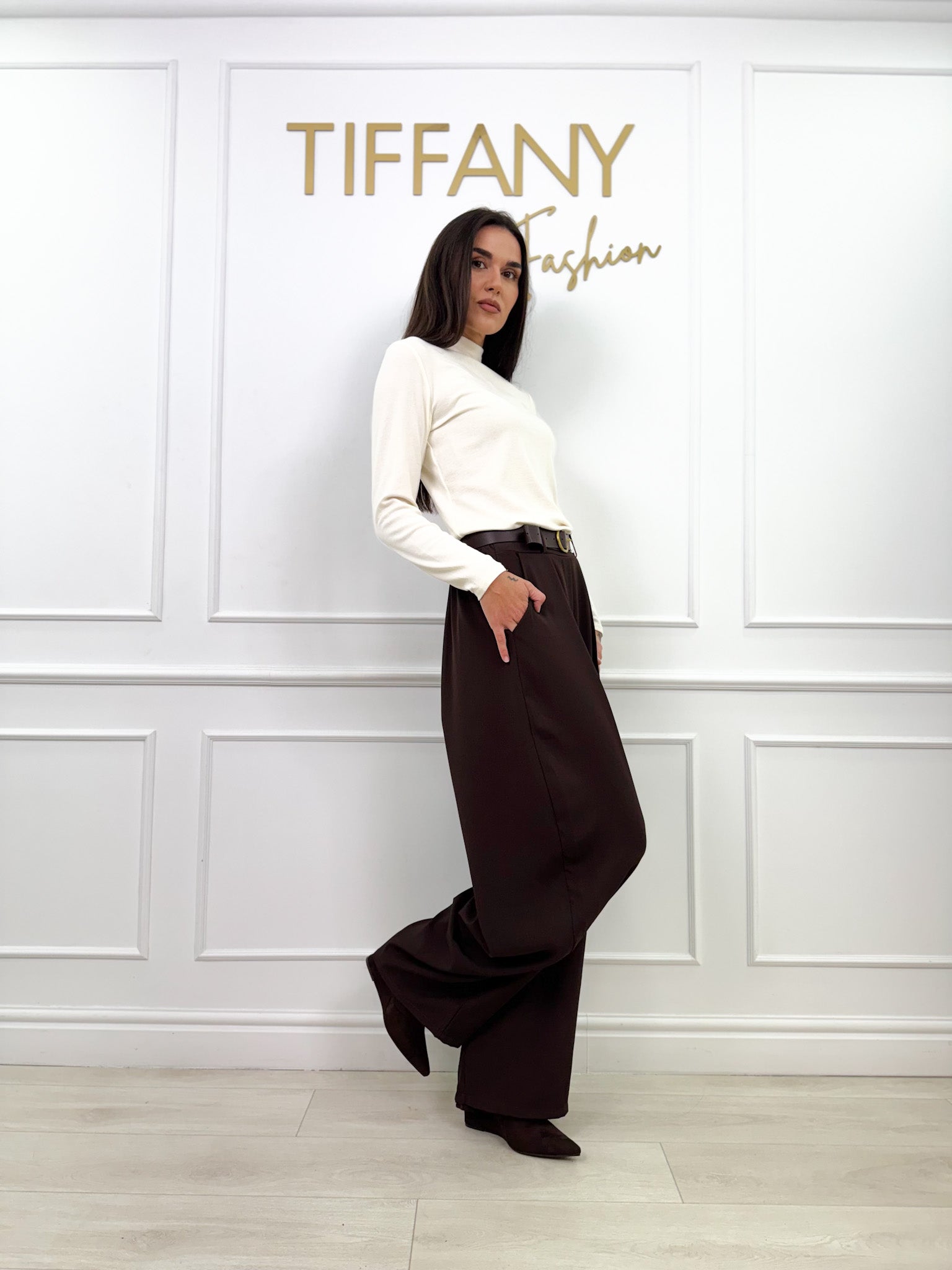 Pantaloni Tive Brown