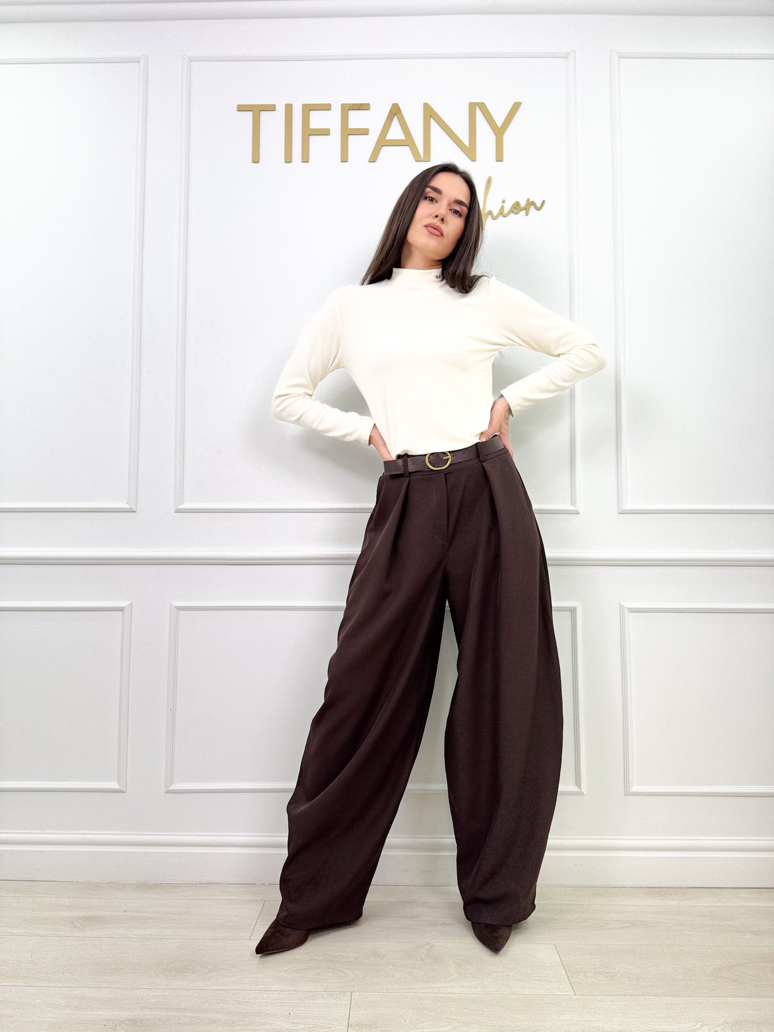 Pantaloni Tive Brown