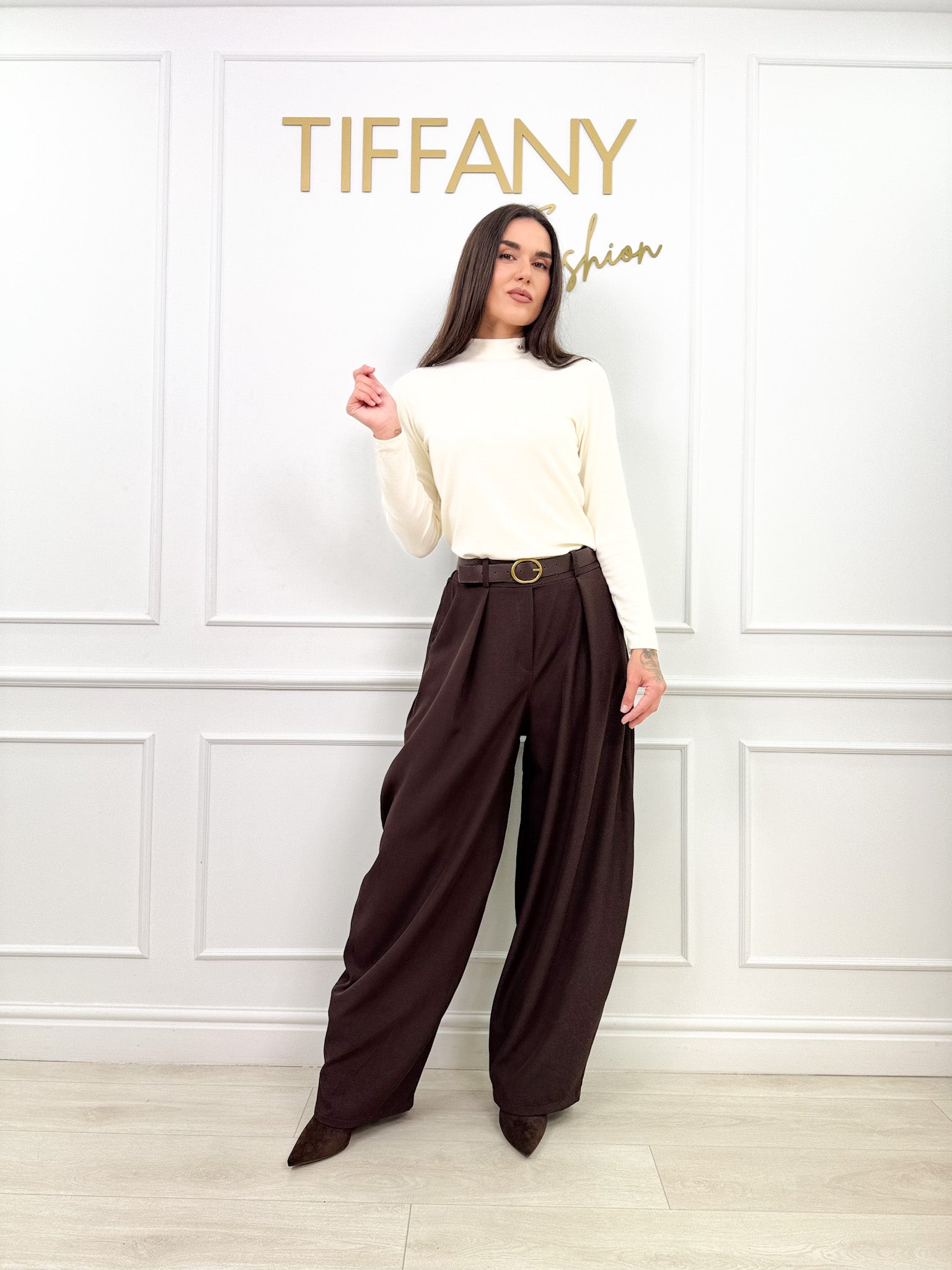 Pantaloni Tive Brown
