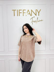 Tricou Nadia Bej