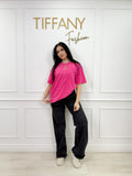 Tricou Olivi Fuchsia
