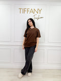 Tricou Olivi Brown